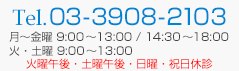 電話番号03-3908-2103